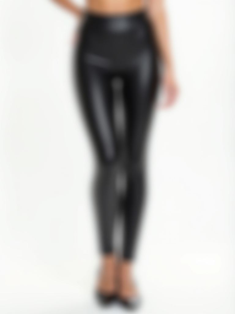 Legging similicuir Taille haute